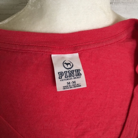 Victoria’s Secret Pink V Neck Tee - Picture 3 of 3